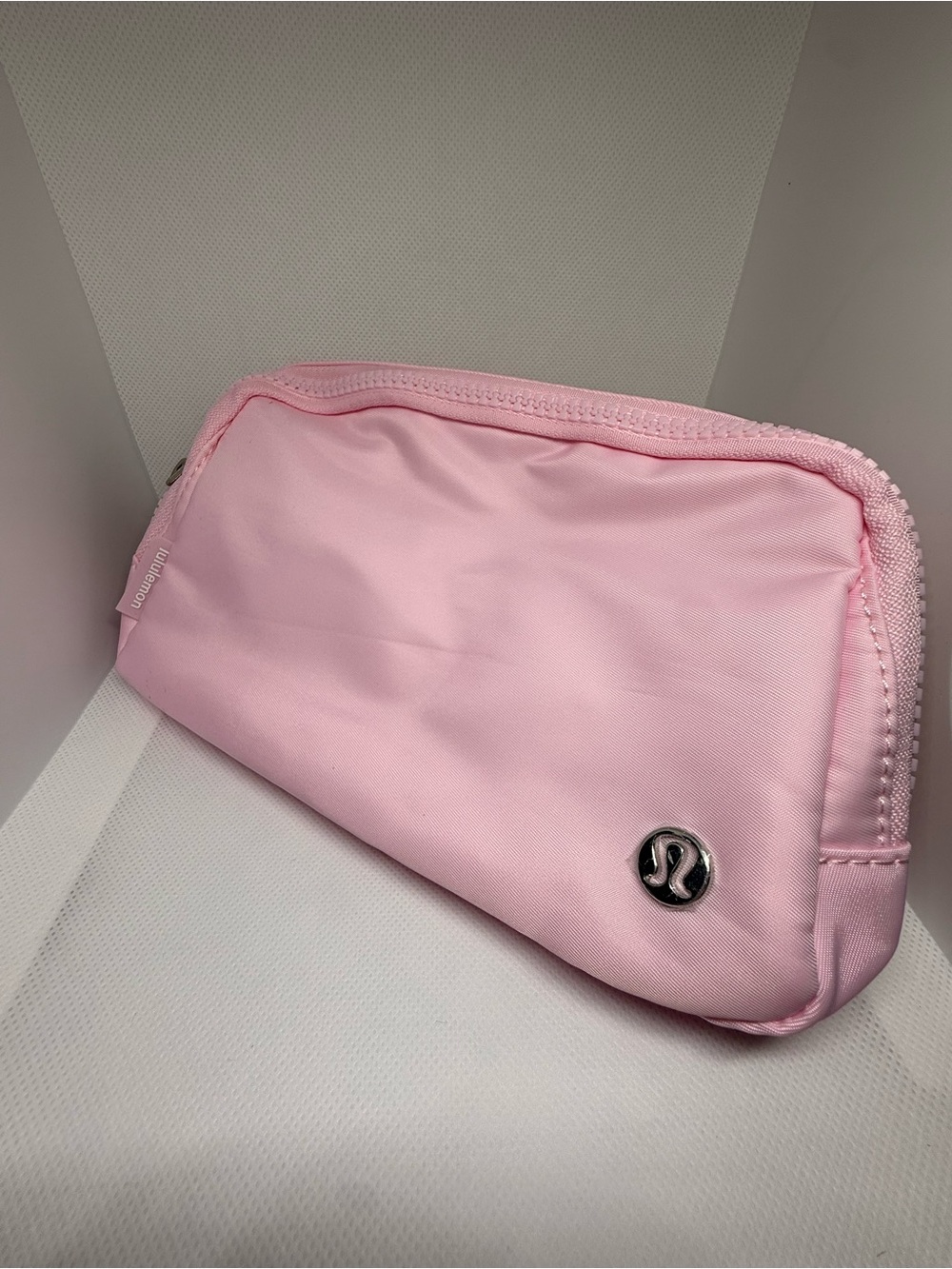 lululemon athletica Light Pink Zip Cosmetic Pouch